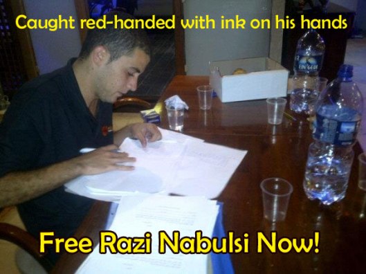 Free Razi Nabulsi – Freedom of Expression Detainee!